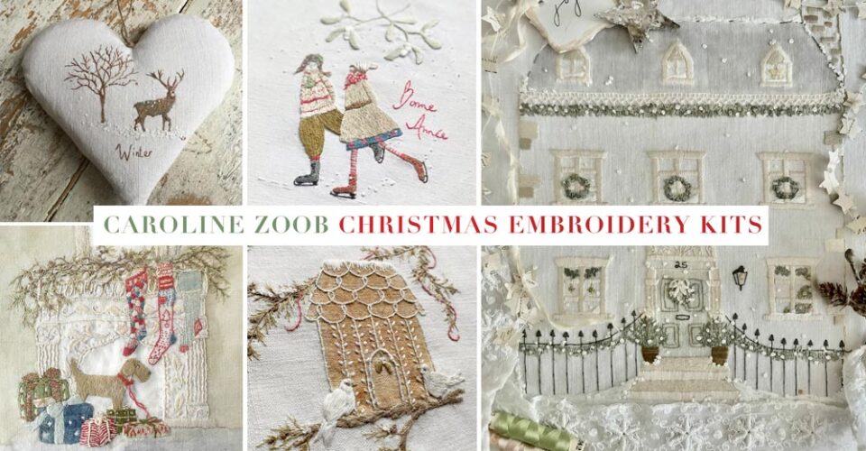 Caroline Zoob Design - The Stitcher's Journal & Embroidery kit 2020  Subscription 